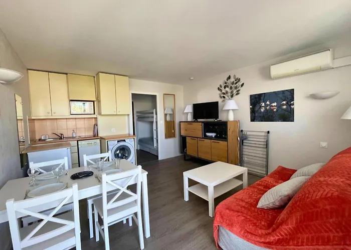 Cigales De La - Climatise, Vue Et Parking Apartamento Le Grau-du-Roi